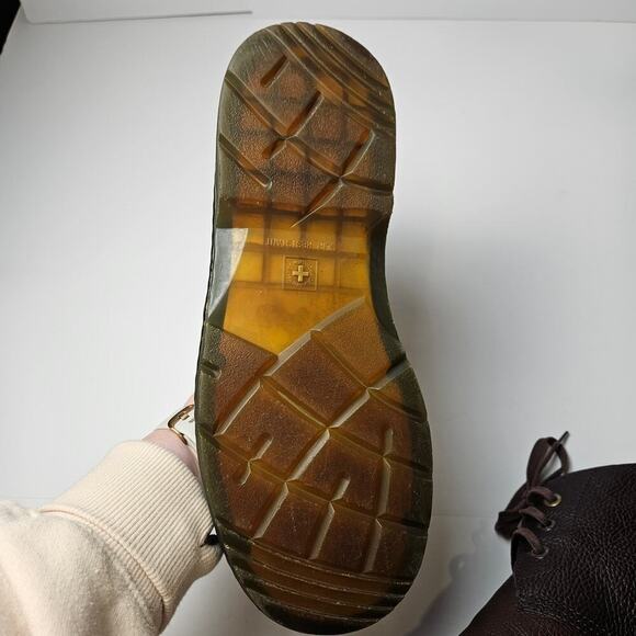 Clarks Men's Brown Leather Boots - Picture 4 of 9